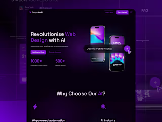 Design dotAI — AI SaaS Template for Framer