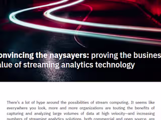 Streaming Analytics Blog