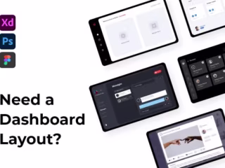I will design your creative dashboard layout editable in xd and…