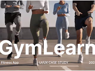Mobile Fitness App / Gym Learn