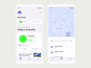 Air Pollution Tracking App
