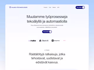 Valkea Technologies - Landing Page | Framer Design & Development