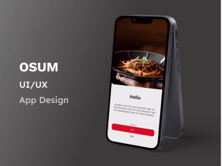Osum Food Application Design