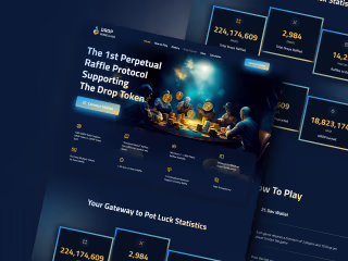 Drop Vessel Luck Token Landing Page