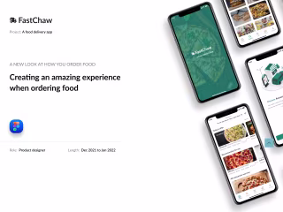 FastChaw: A Food Delivery App