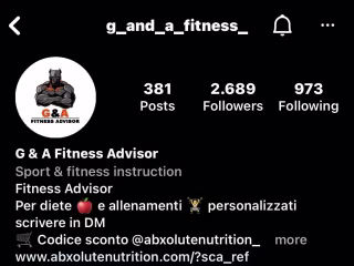 G & A Fitness Advisor (@g_and_a_fitness_) • Instagram photos an…