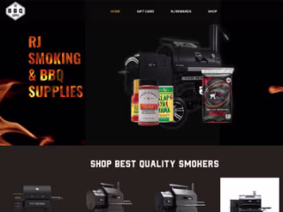 BBQ Grills Ecommerce Website