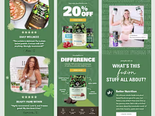 Klaviyo Email Design for Supplement
