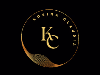 Gold Luxury Initial Circle Logo