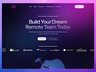 Be Remote: Multi-Page Website Design & Framer Development