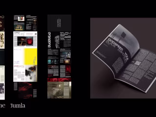 Print Design for Magazine Layout