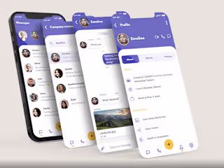 Messenger App UI Revised