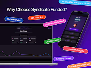 Syndicate Funded - Finance Trading App Design + Development