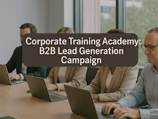 Corporate Training Academy: B2B Lead Generation Campaign