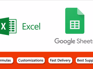 I will solve or create formulas for ms excel and google sheets