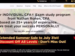 LMS for a CFA coaching 