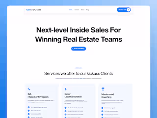 Helpfulsales - UX/UI Web and Framer Development