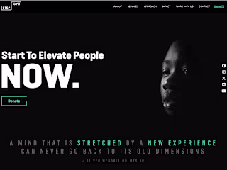 Step Now Charity Website
