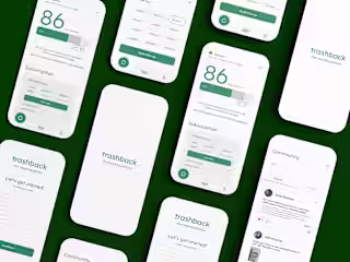 Trashback Waste Segregation App Design