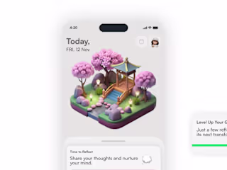 Echo Mobile App (UX Design, Productivity, Habit Formation)