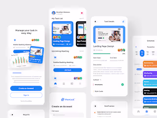 Meetask Project Management App - Case Study