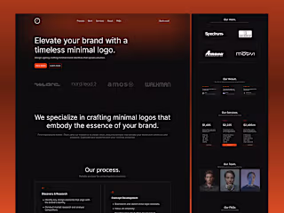 LogoFolio Landing Page Design! :: Behance