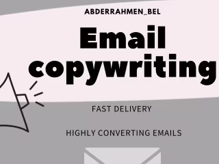  I will persuasive sales emails writing for your…