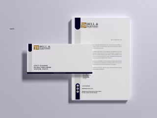 Brand Identity Design: Bell and Partners Law Firm