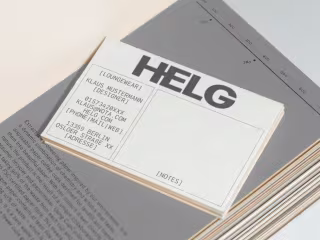 HELG Logo Design for a fictional Brand 