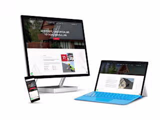 The corporate site is designed specifically for the Gallcostore