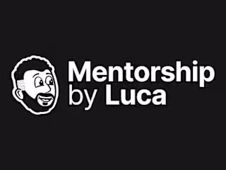 Mentorship by Luca - Personal Branding Logo
