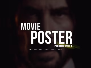 John Wick 4 Movie Poster Design