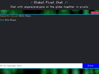 Global Pixel Chat