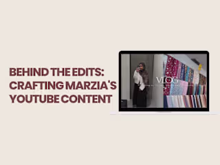 Behind the Edits: Crafting Marzia's YouTube Content