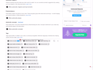YouTube video SEO