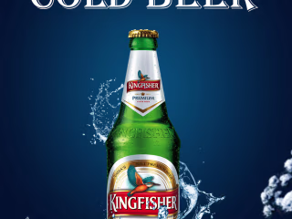 Social Media Post Kingfisher. | Behance