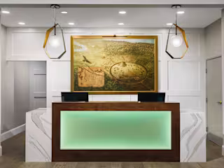 Yamacraw Village Painting, The Bluff Hotel