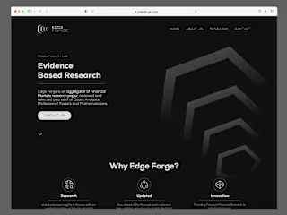 EdgeForge - Financial Research Aggregator Design & Development