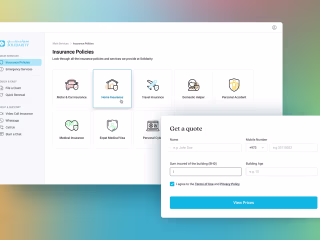Insurance Portal Redesign 
