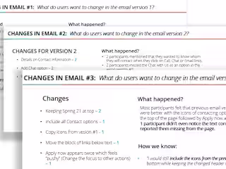 Email Study for a University, 2021