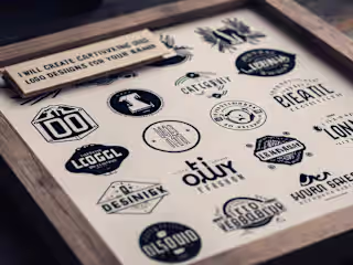 I will create Captivating Logo Design for Your Brand for $10, f…