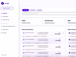 Voyage: Explorer for MOI protocol