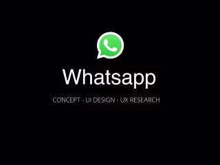 Redesign WhatsApp for Better User Engagement