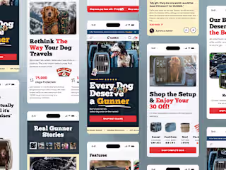 Gunner: E-commerce Web Design