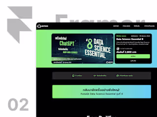 Landing online course - Botnoi Group