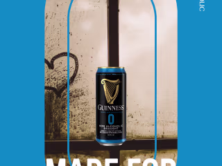 Art Direction for Guinness Zero