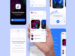 Music Downloader Mobile App :: Behance
