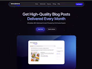 WordWave Startup: Automating Human + AI Driven Content Creation
