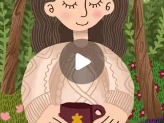 garden museum concept animation 🏡🌷🌿 