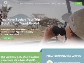 Safetravels Health: Travel Vaccine Clinics Near You